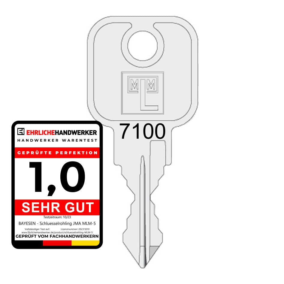 MLM 7001-7499 Nachschlüssel