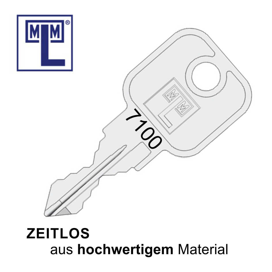 MLM 7001-7499 Nachschlüssel