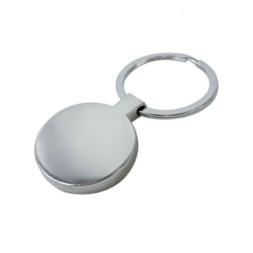 Schlüsselanhänger Kreis mit Wunschgravur