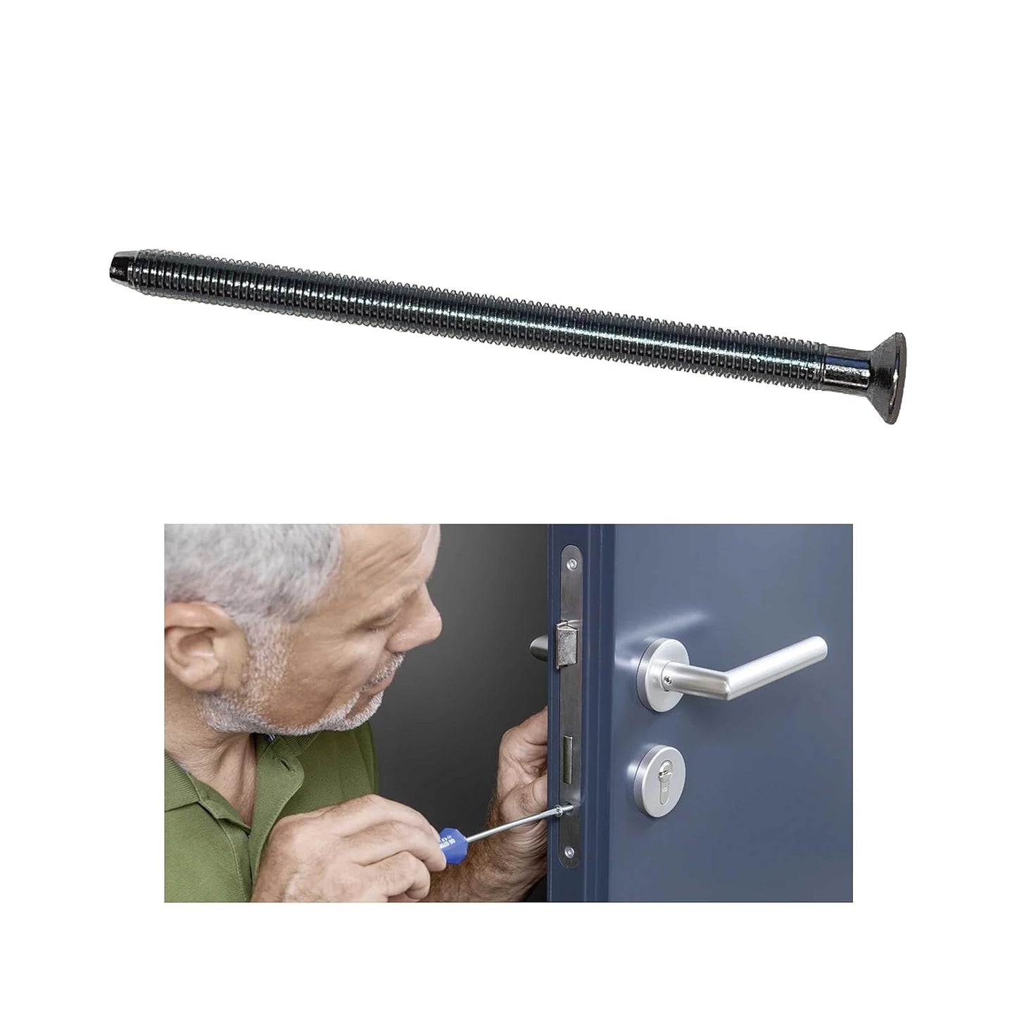 Standard Zuverlässige Zylinderbefestigung: Stulpschraube M5 x ab 40 mm Zur Zylinder Befestigung, Gewinde mit Spitze, verzinkt