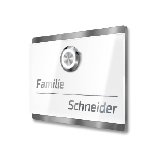 Metzler Türklingel Heidi Weiß mit Gravur