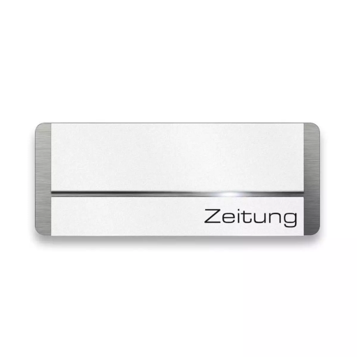 Metzler Zeitungsfach Modell 01 verschiedene Farben mit optionaler Gravur