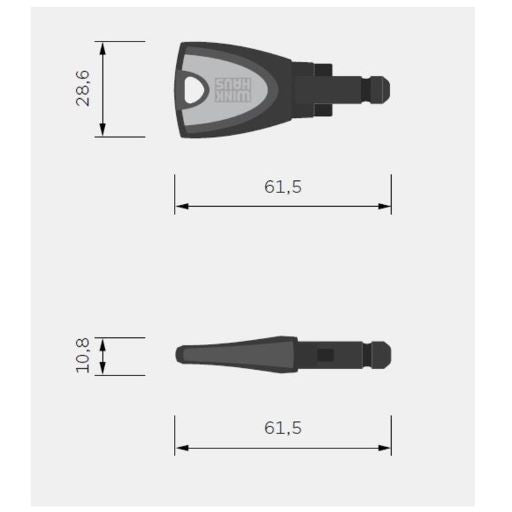 Winkhaus blueCompact Nutzerschlüssel