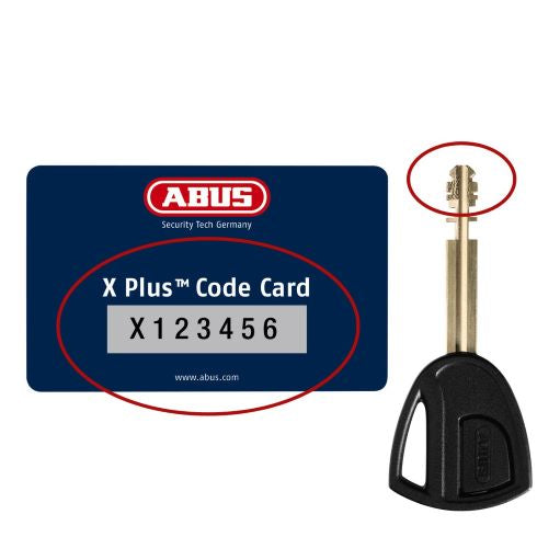 Abus Plus & X Plus Nachschlüssel