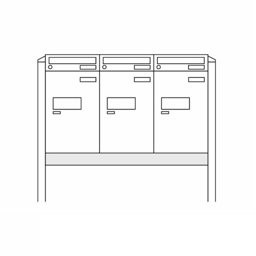 Burg-Wächter eBoxx easy + Anlage anthrazit (einbetoniert) verschiedene Ausführungen