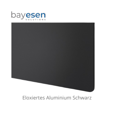 Klingelschild / Türschild / Briefkastenschild Aluminium selbstklebend mit individueller Gravur