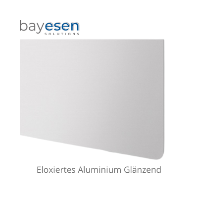 Klingelschild / Türschild / Briefkastenschild Aluminium selbstklebend mit individueller Gravur