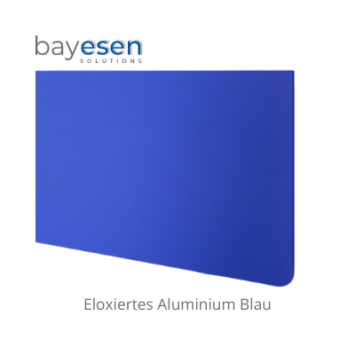 Klingelschild / Türschild / Briefkastenschild Aluminium selbstklebend mit individueller Gravur