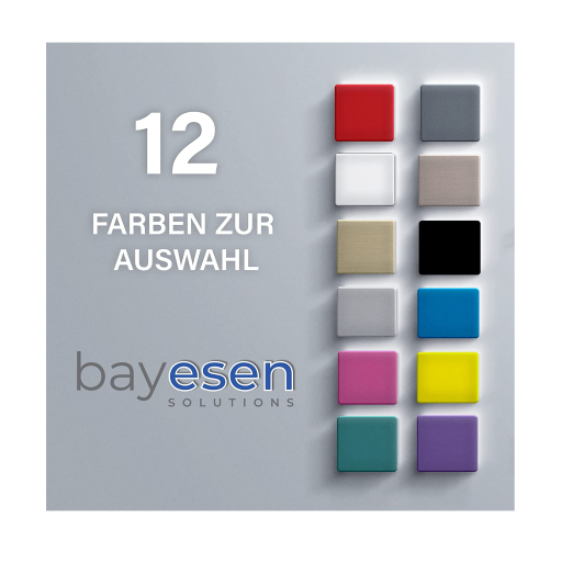 Premium Klingelschild stabile Ausführung mi Facette selbstklebend - Made in Germany - Namensschild mit Gravur - graviertes Schild für Haustür, Briefkasten - Briefkastenschild Wetterfest