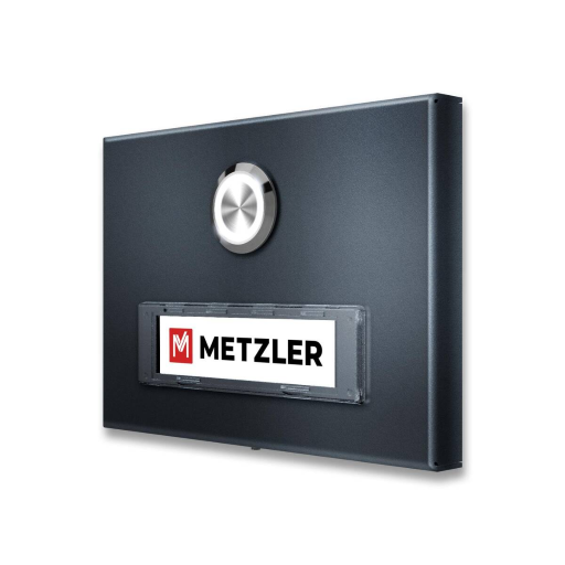 Metzler Türklingel Abakos verschiedene Farben mit austauschbarem Namensschild