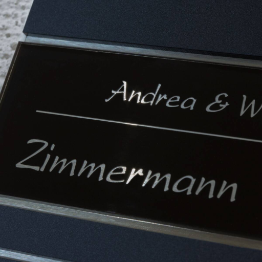 Metzler Türklingel Ava Slim mit Gravur
