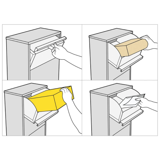 Metzler Paketbox Avalon 1 mit Ständer Anthrazit mit Gravur