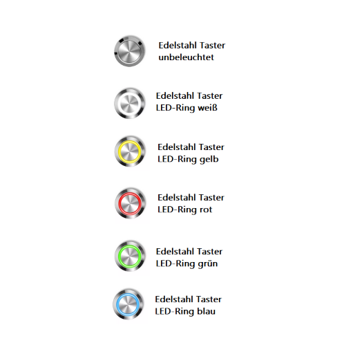 Metzler Türklingel Friesen Edelstahl ohne Gravur
