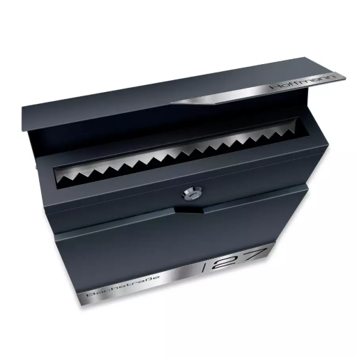 Metzler Briefkasten Edelstahl Entnahmesicherung