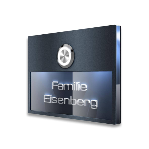 Metzler Türklingel Otto verschiedene Farben mit 3D-LED-Namensschild