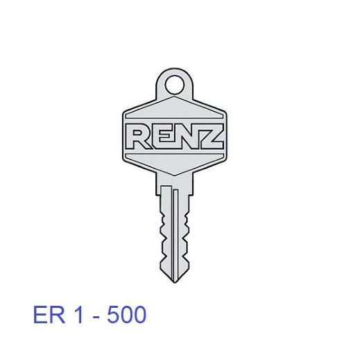 Renz Briefkastenschlüssel nach Nummer