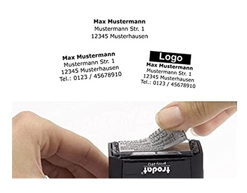 Ersatz Stempelplatte für TRODAT Printy