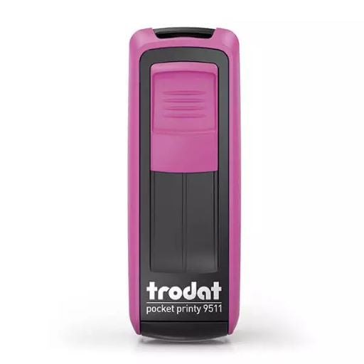 Trodat Pocket Printy 9511 mit individuellem Text 4-zeilig