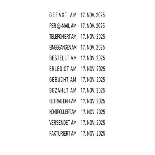 Trodat Printy Dater 4817 in zwei Varianten