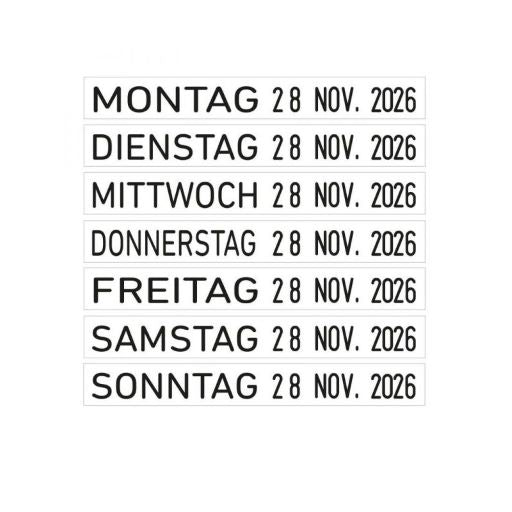 Trodat Printy Dater 4817 in zwei Varianten