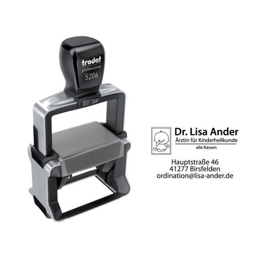 Trodat Professional 5206 mit individuellem Text/Logo