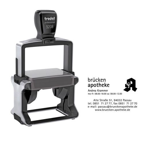 Trodat Professional 5208 mit individuellem Text/Logo