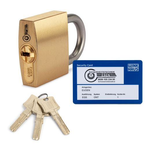 Winkhaus keyTec N-tra Profil-Vorhängeschloss