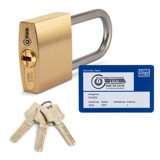 Winkhaus keyTec N-tra Profil-Vorhängeschloss