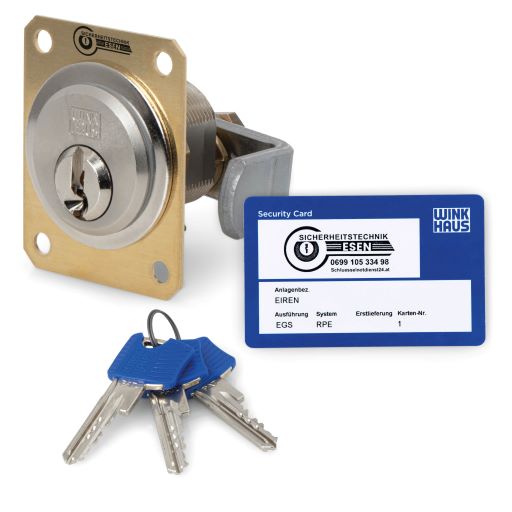 Winkhaus keyTec RPE Profil-Hebelzylinder