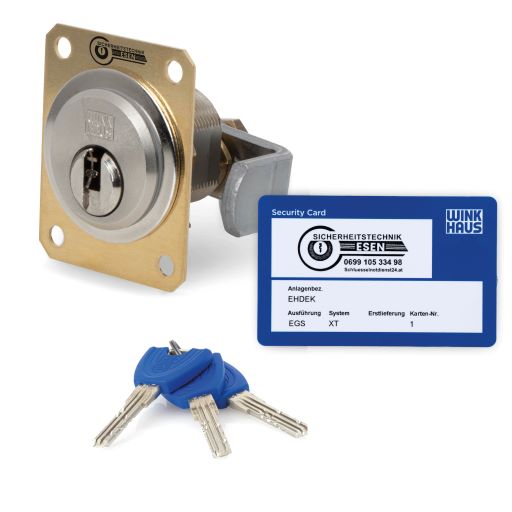 Winkhaus keyTec X-tra Profil-Hebelzylinder