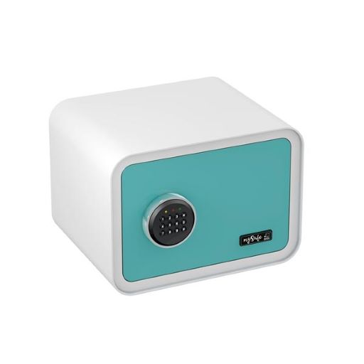 mySafe 350 - Code Elektronik-Möbel-Tresor, Elektronikschloss mit Zahlen- Code, inkl. 2 Notschlüssel