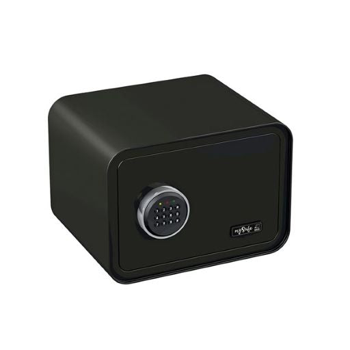 mySafe 350 - Code Elektronik-Möbel-Tresor, Elektronikschloss mit Zahlen- Code, inkl. 2 Notschlüssel
