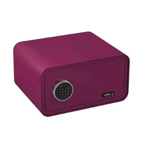 mySafe 430 - Code Elektronik-Möbel-Tresor, Elektronikschloss mit Zahlen- Code, inkl. 2 Notschlüssel
