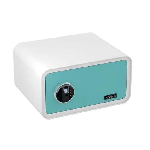 mySafe 430 - Fingerprint Elektronik-Möbel-Tresor, Elektronikschloss mit Fingerprint, inkl. 2 Notschlüssel