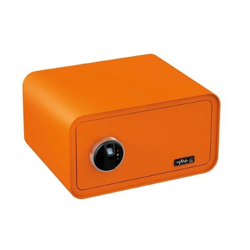 mySafe 430 - Fingerprint Elektronik-Möbel-Tresor, Elektronikschloss mit Fingerprint, inkl. 2 Notschlüssel