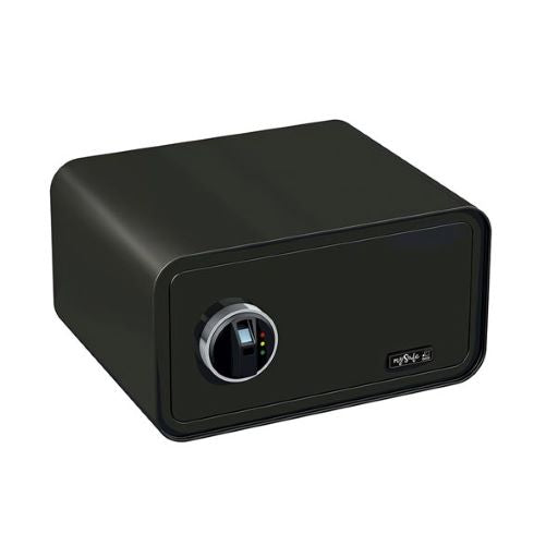 mySafe 430 - Fingerprint Elektronik-Möbel-Tresor, Elektronikschloss mit Fingerprint, inkl. 2 Notschlüssel