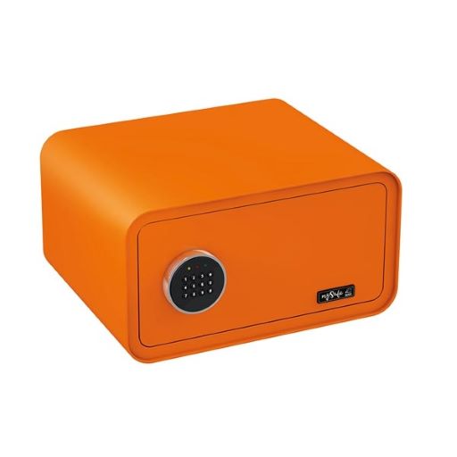 mySafe 430 - Code Elektronik-Möbel-Tresor, Elektronikschloss mit Zahlen- Code, inkl. 2 Notschlüssel