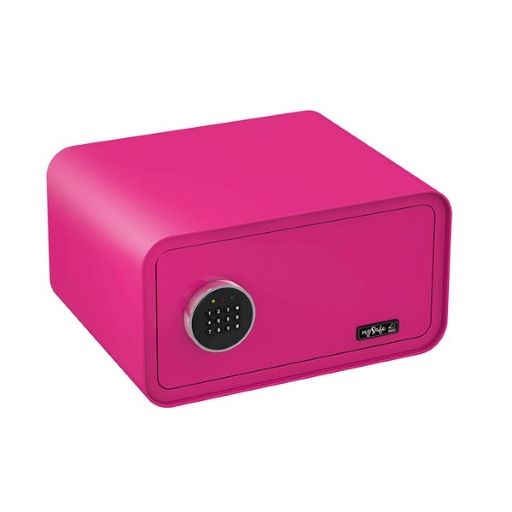 mySafe 430 - Code Elektronik-Möbel-Tresor, Elektronikschloss mit Zahlen- Code, inkl. 2 Notschlüssel