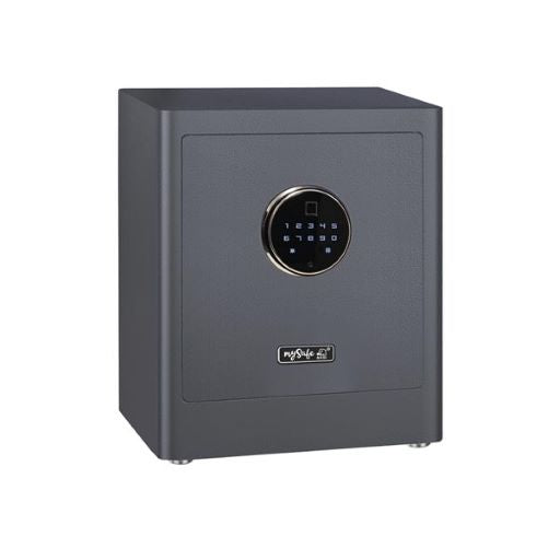 mySafe Premium 350 - Elektronik-Möbel-Tresor, Touch-Display für Codeeingabe oder Fingerprint