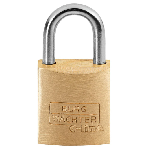 Lucchetto Burg-Wächter, lucchetto con chiave, spessore del gancio 3,7 Lucchetto Burg-Wächter, lucchetto con chiave, spessore del gancio 3,7
