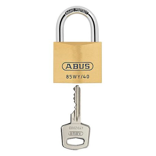 Abus Vorhangschloss Aluminium 72LL/40 blau vs. 1 Schlüssel Abus Vorhangschloss Aluminium 72LL/40 blau vs. 1 Schlüssel